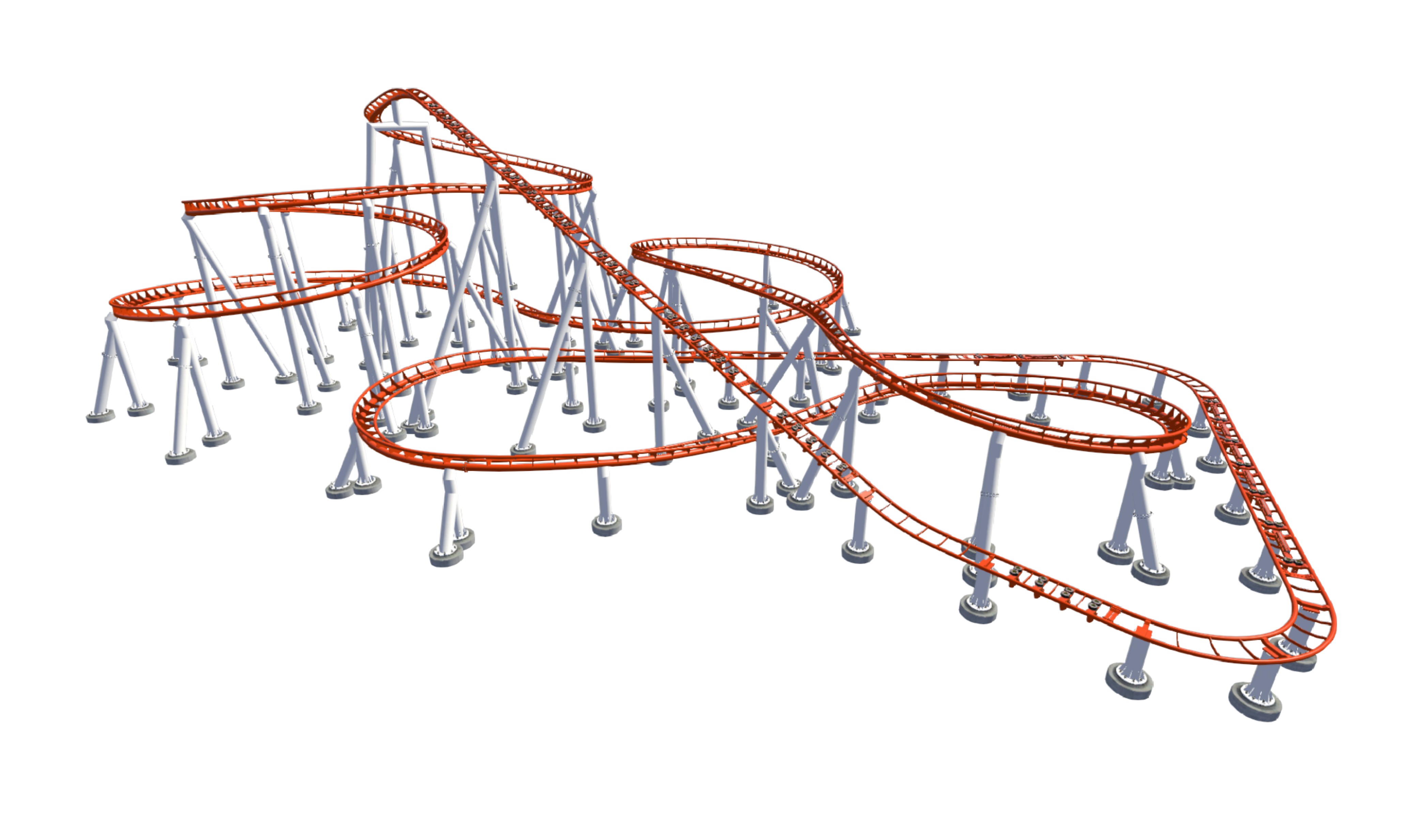 JUNIOR COASTER 200m, 277m, 353m, 400m