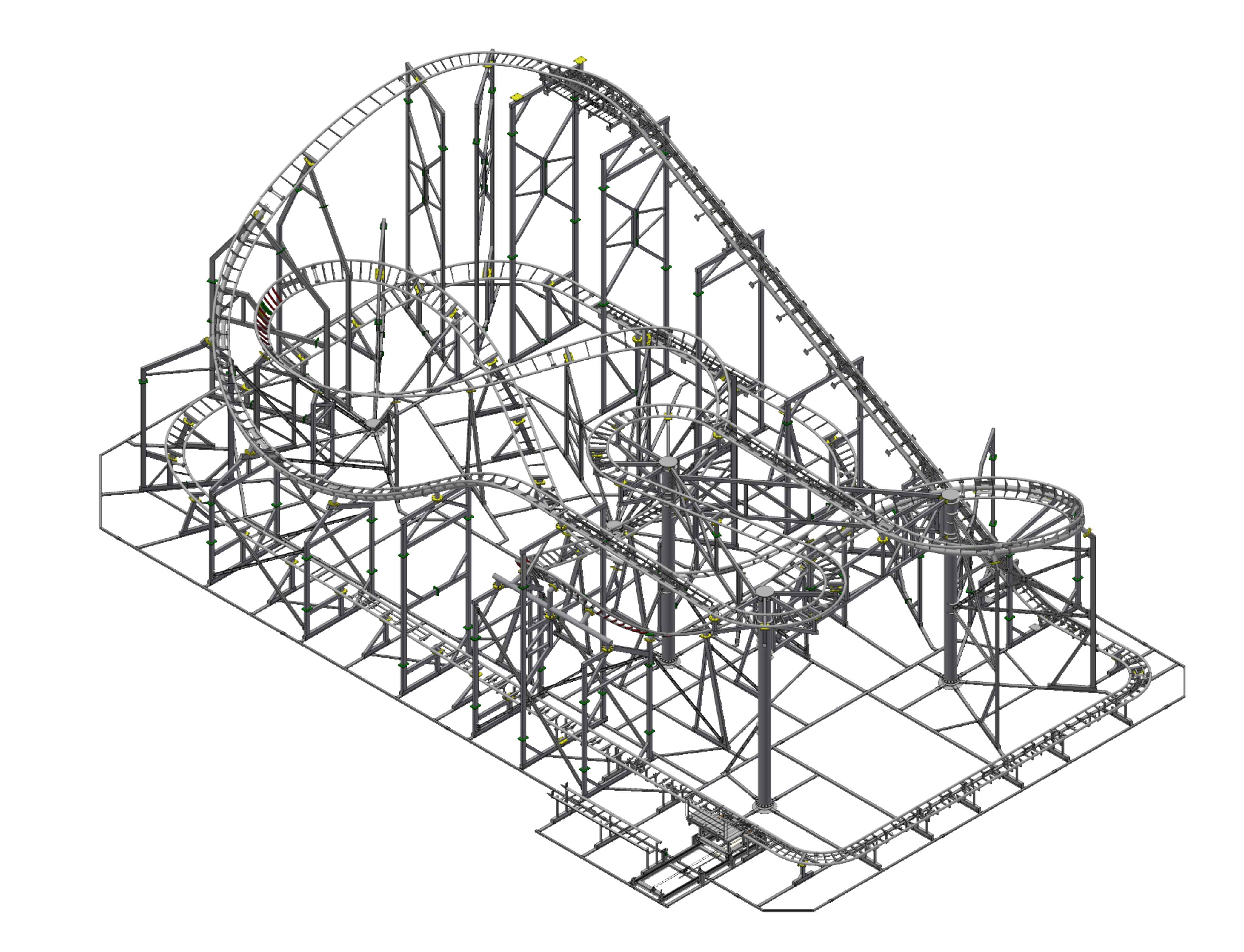 400 M (Freeform) tech drawing