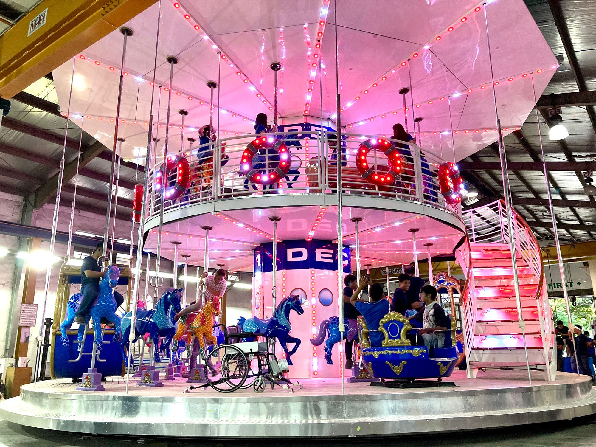 Merry Go Round 4点 まとめ商品 MERRY GO ROUND 4m | 12 People- Heigh restriction 105cm